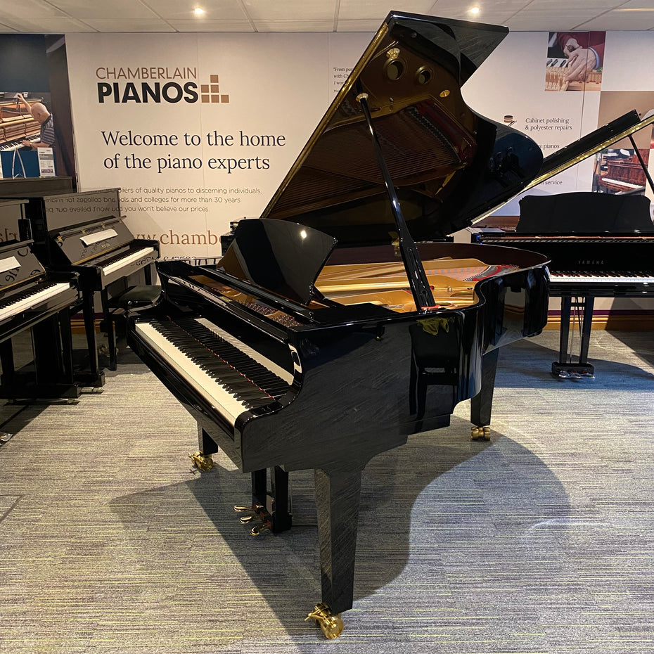 IK-2ND9932 - Pre-owned Yamaha S3X grand piano in polished ebony Default title