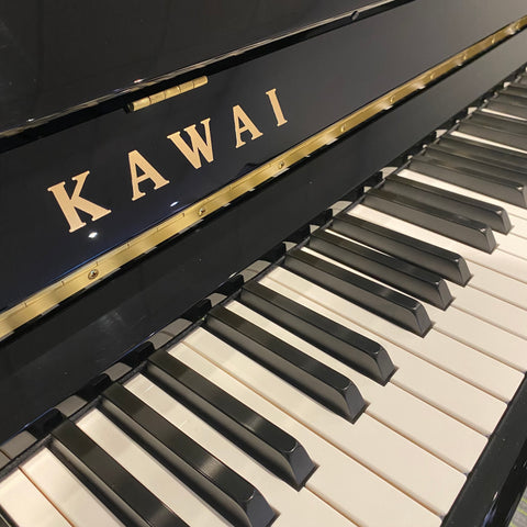 IK-2ND9936 - Pre-owned Kawai K-300 AURES upright piano in polished ebony Default title