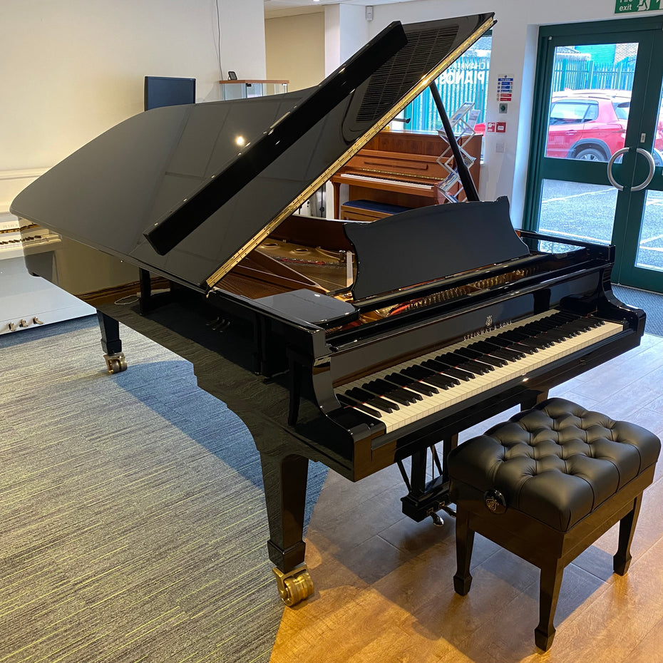 IK-2ND9945 - Pre-owned Steinway Model D-274 concert grand piano in polished ebony Default title