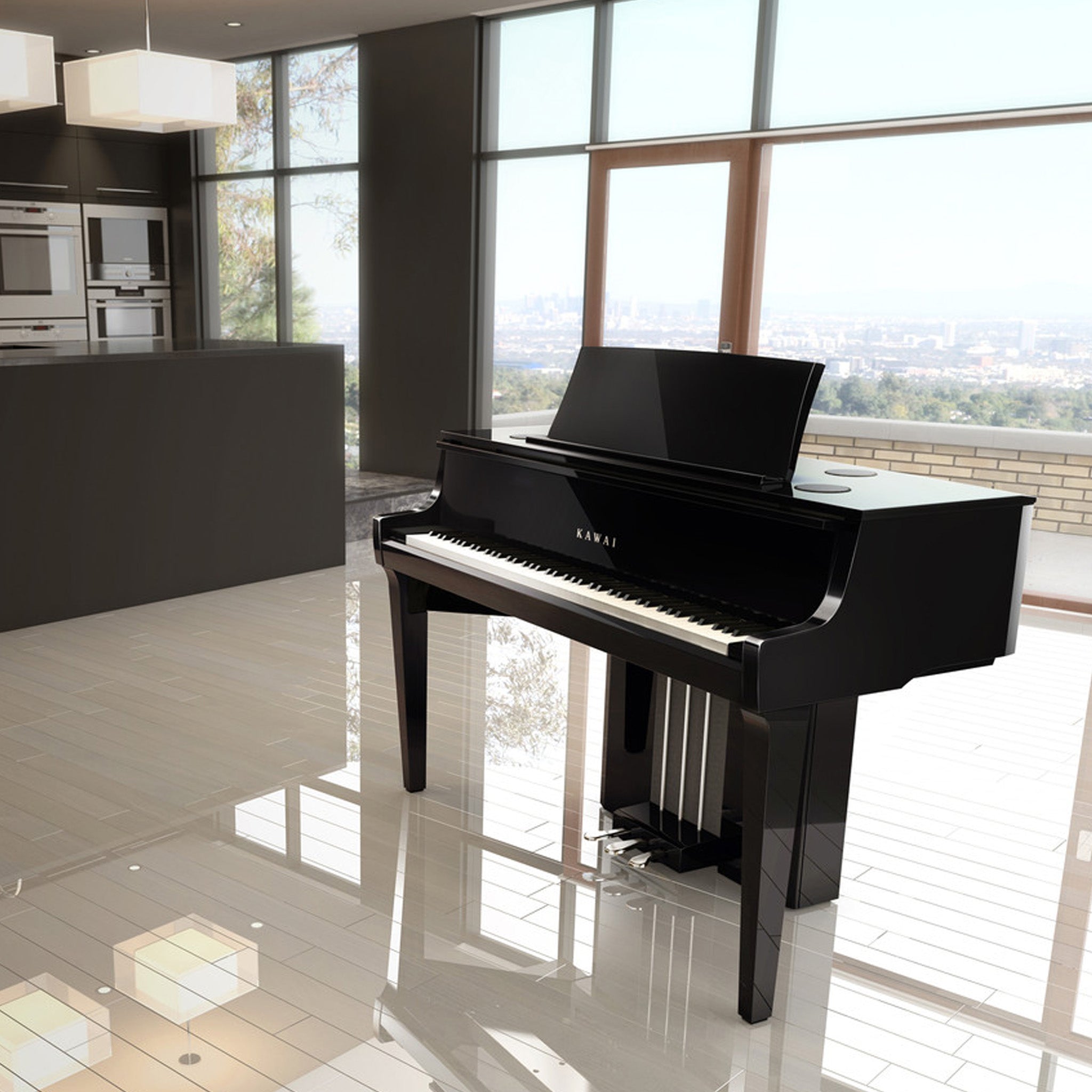 NV10S - Kawai NOVUS NV10S hybrid grand piano A1
