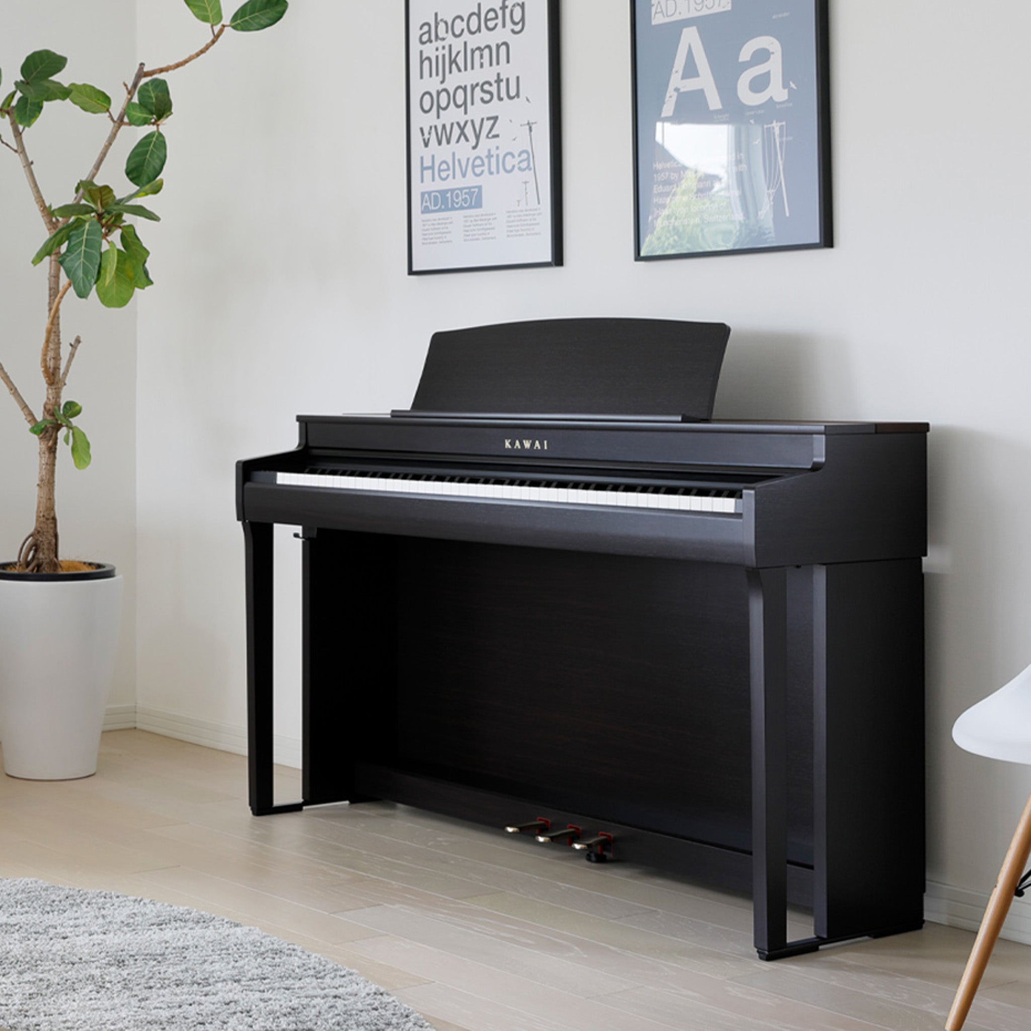 Kawai CN-201 digital upright piano | Chamberlain Pianos