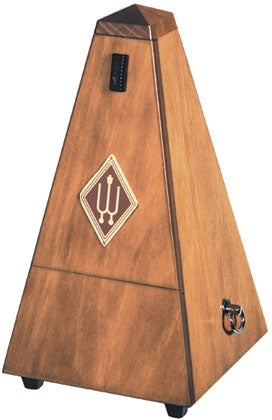 BM1626P - Wittner traditional wooden metronome, with bell Walnut