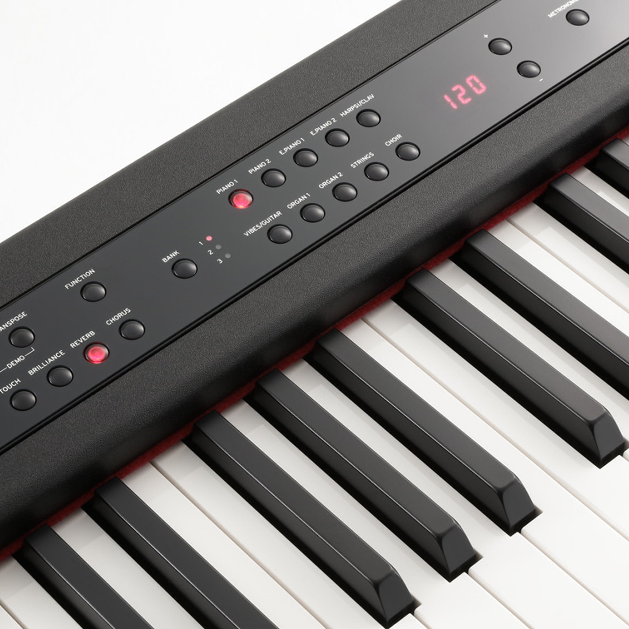 Korg D1 Digital Stage Piano - 88-Key RH3 Weighted Keyboard with 30