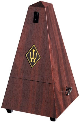 BM2181 - Wittner traditional metronome, with bell Mahogany effect