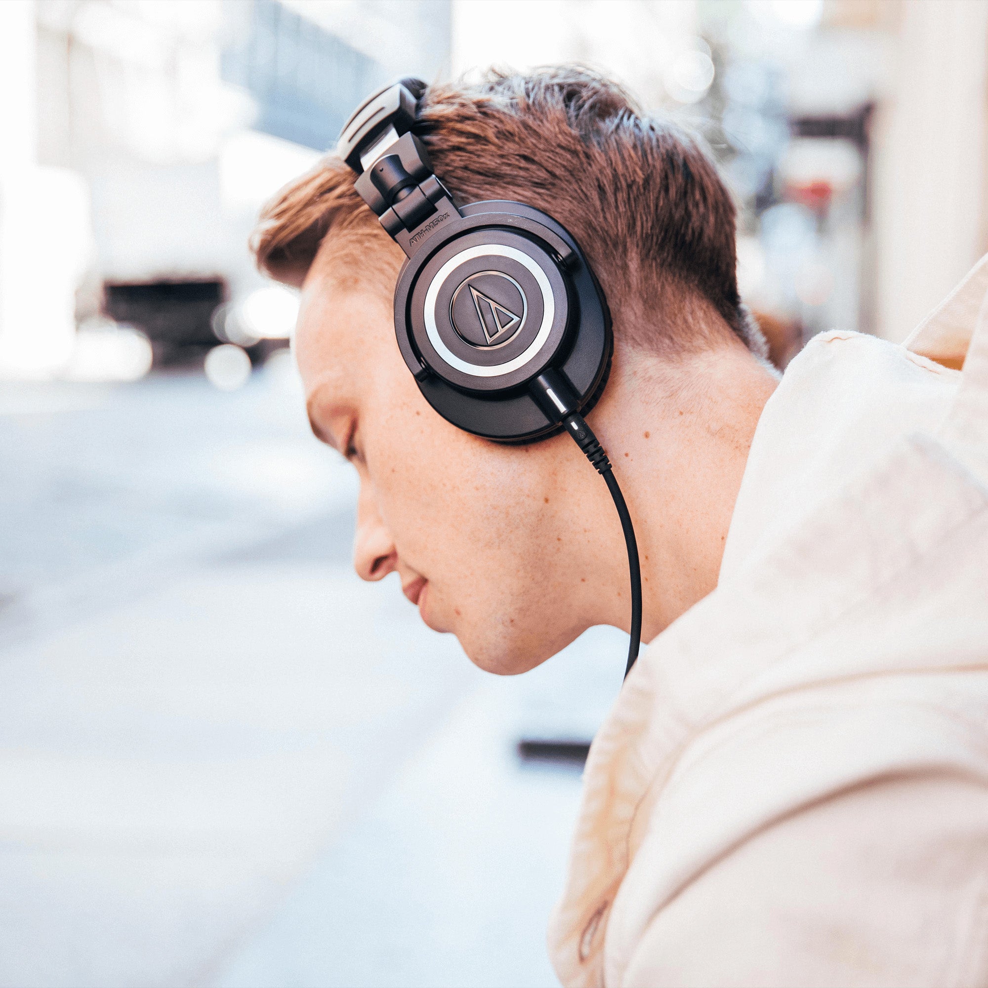 Audio Technica ATH-M50X studio monitoring headphones | Chamberlain