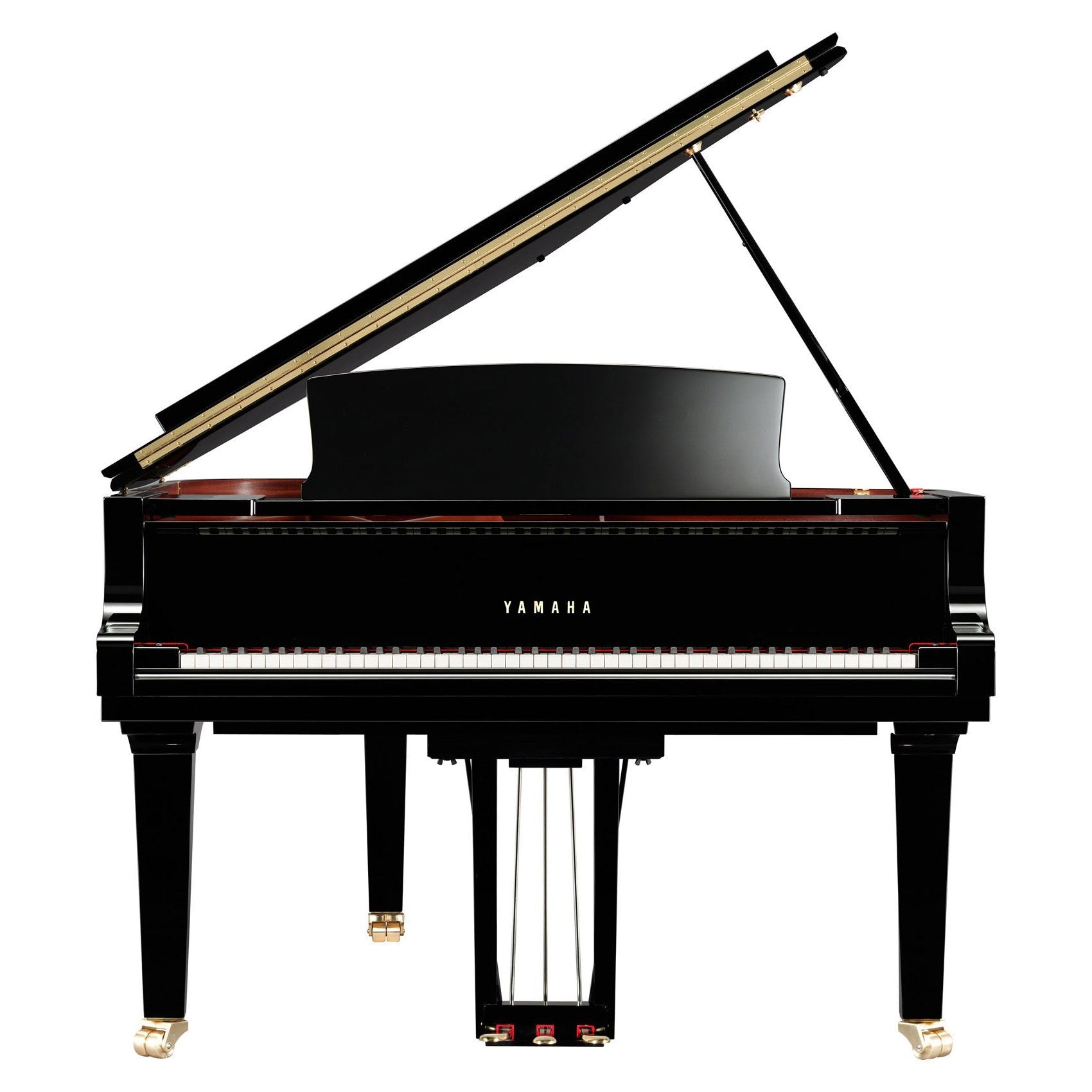 C6X-PE,C6X-PM,C6X-PWH,C6X-SAW,C6X-SE - Yamaha C6X Grand Piano Polished Ebony / A1