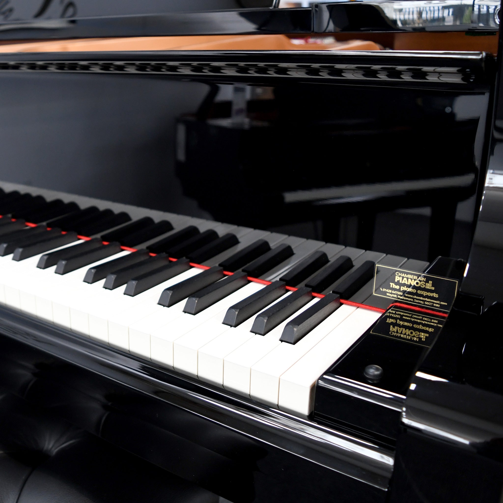 C6X-PE,C6X-PM,C6X-PWH,C6X-SAW,C6X-SE - Yamaha C6X Grand Piano Polished Ebony / A1
