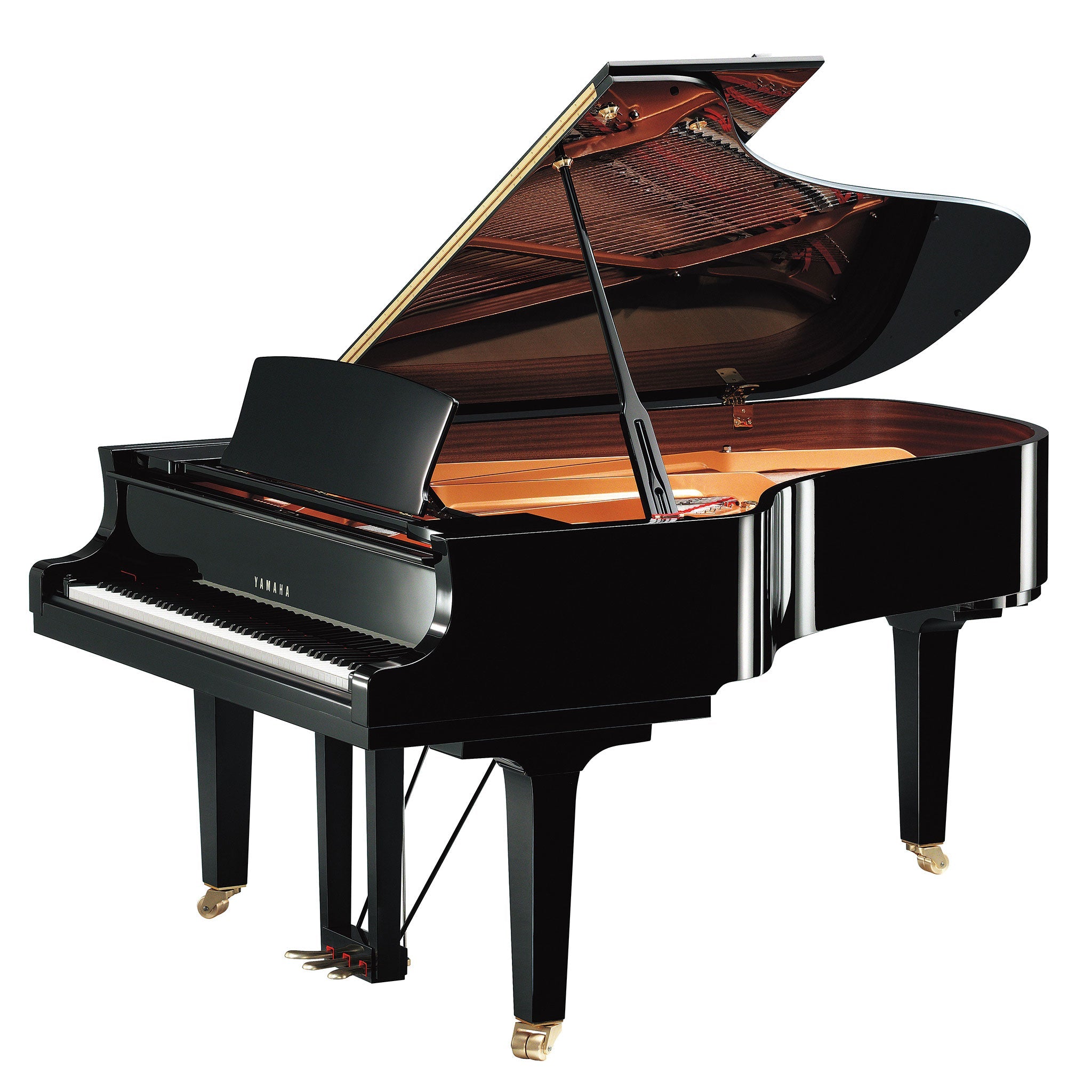 C6X-PE,C6X-PM,C6X-PWH,C6X-SAW,C6X-SE - Yamaha C6X Grand Piano Polished Ebony / A1