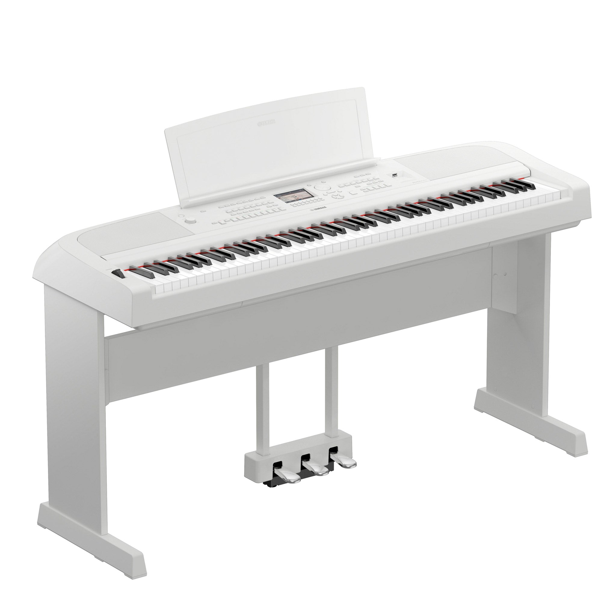 DGX670WH - Yamaha DGX670 'portable grand' digital piano White / A1
