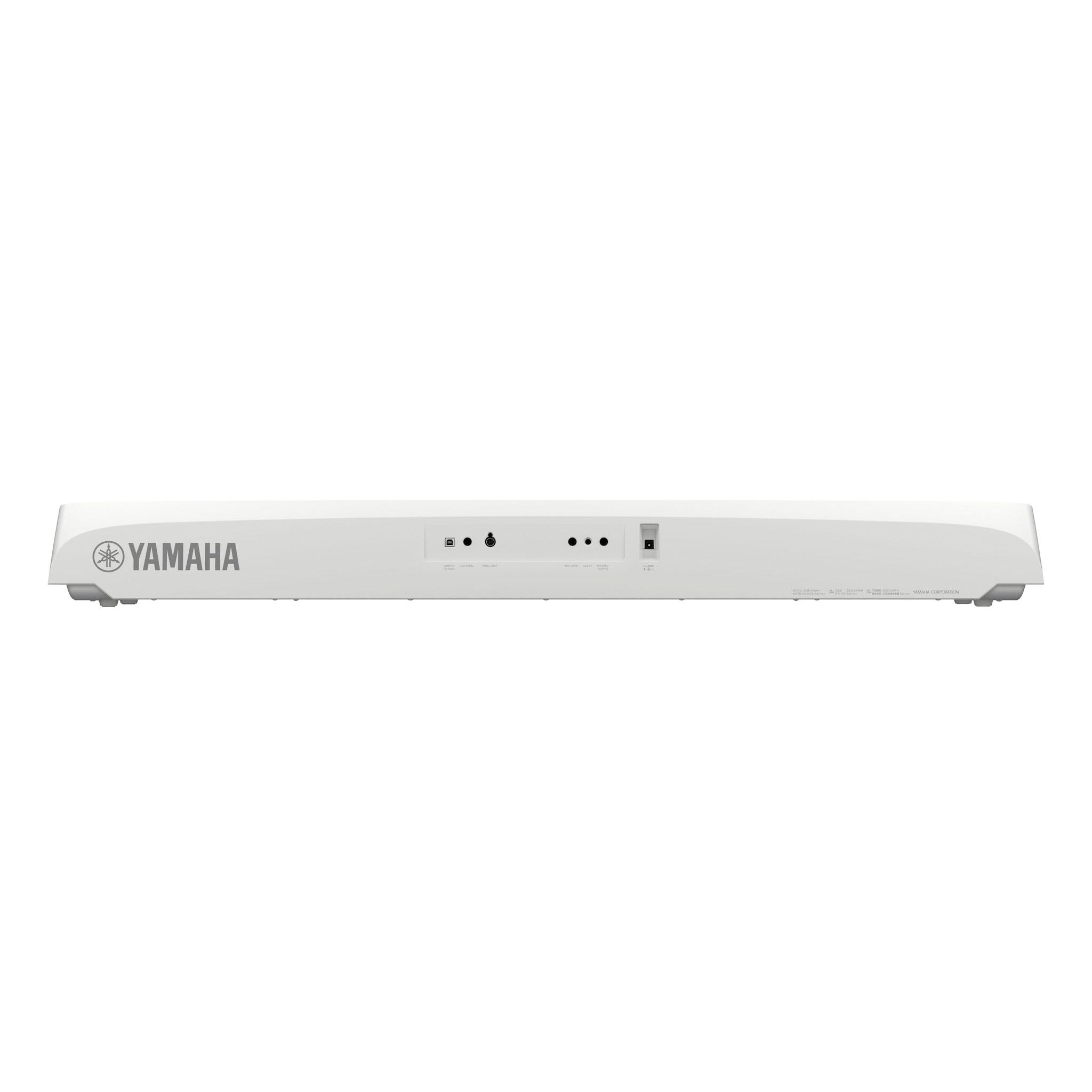 DGX670WH - Yamaha DGX670 'portable grand' digital piano White / A1