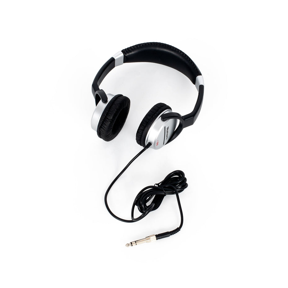 HF125RP - Numark stereo headphones with 3.5mm jack plug and 6.35mm adaptor Default title