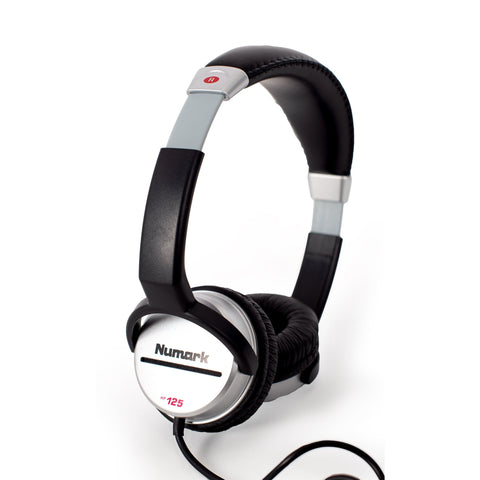 HF125RP - Numark HF125RP stereo headphones - 3.5mm jack plug and 6.35mm adaptor Default title