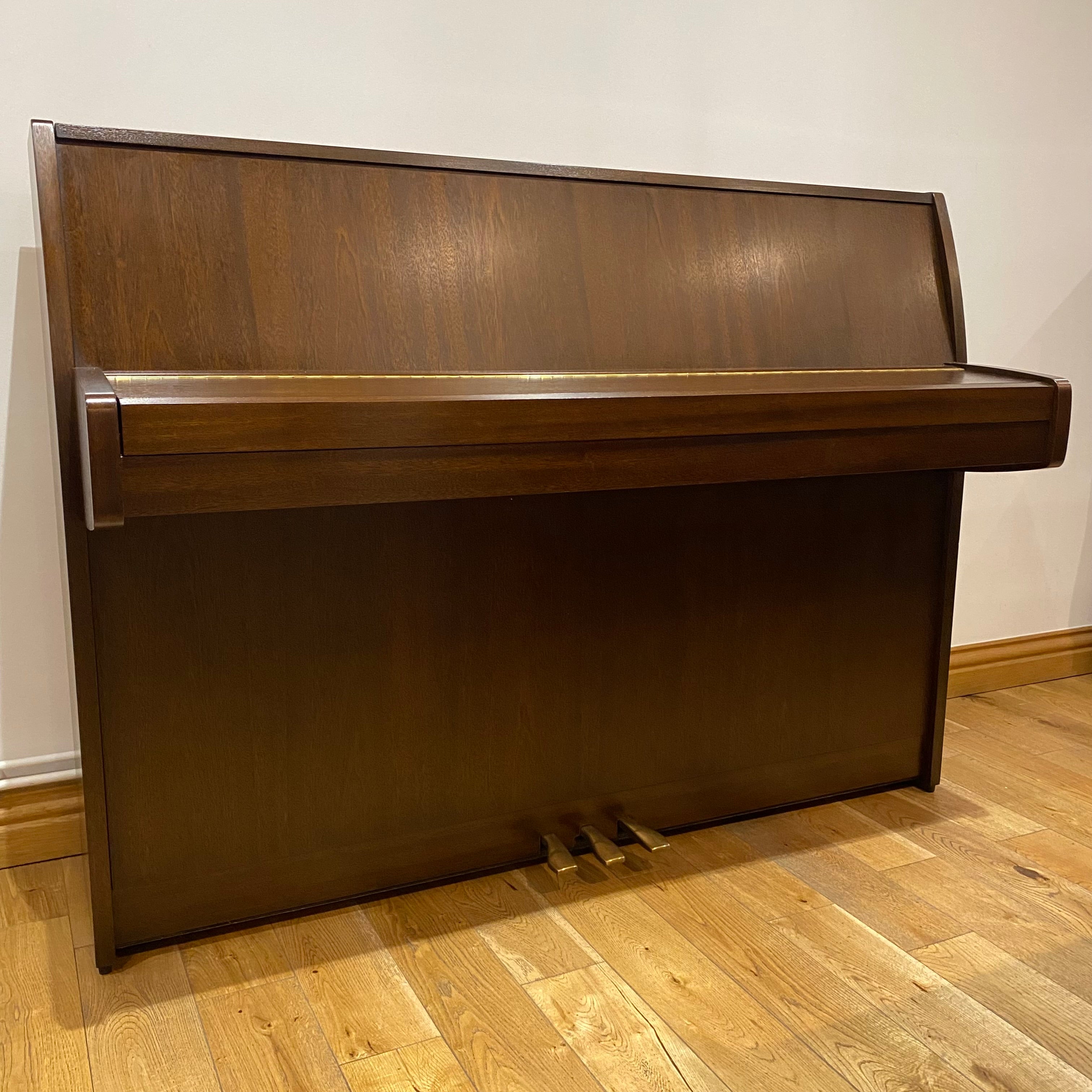 IK-2ND9892 - Pre-owned Kemble Cambridge 10 upright piano in dark walnut satin A1