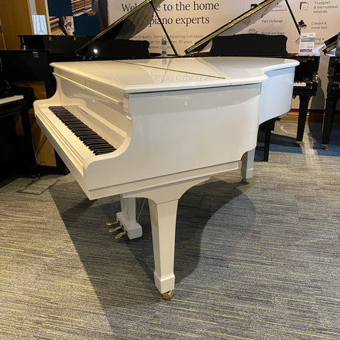 IK-2ND9925 - Pre-owned Yamaha C2 grand piano in polished white Default title