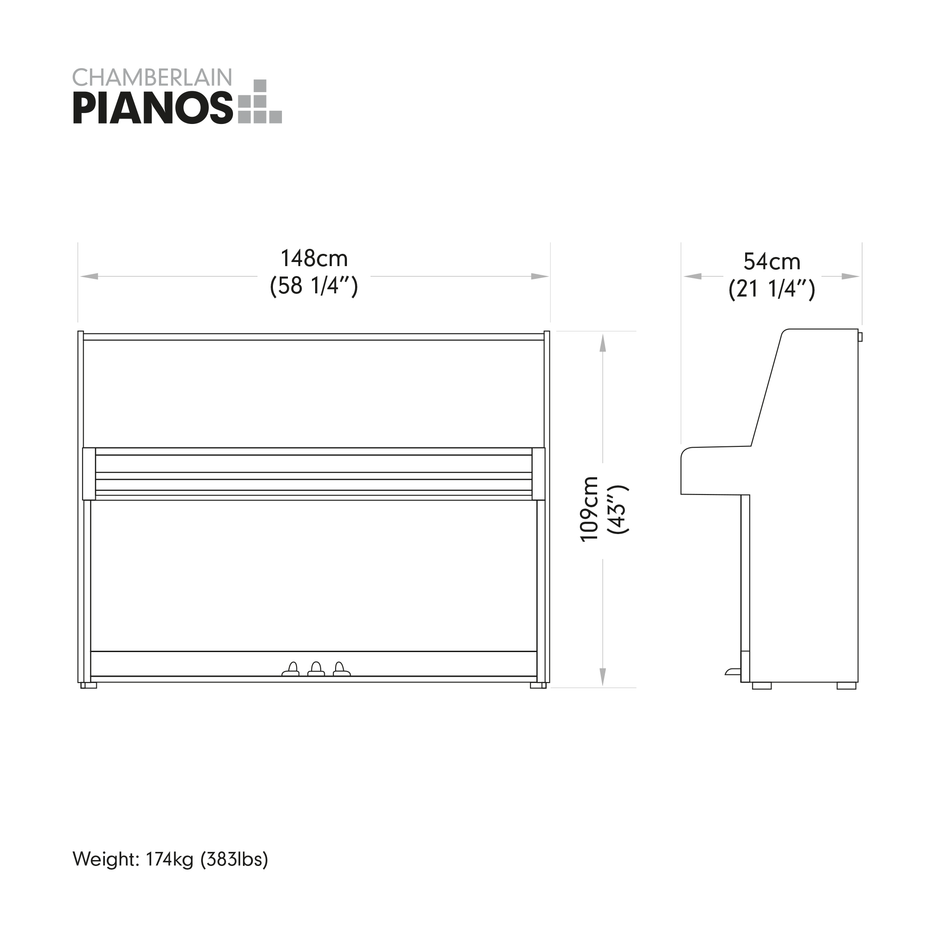 B1SC3-PE - Yamaha b1 SC3 Silent upright piano Default title