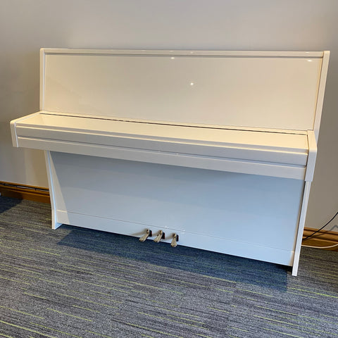 IK-2ND9957 - Pre-owned Petrof 100 Sonatina upright piano in polished white Default title