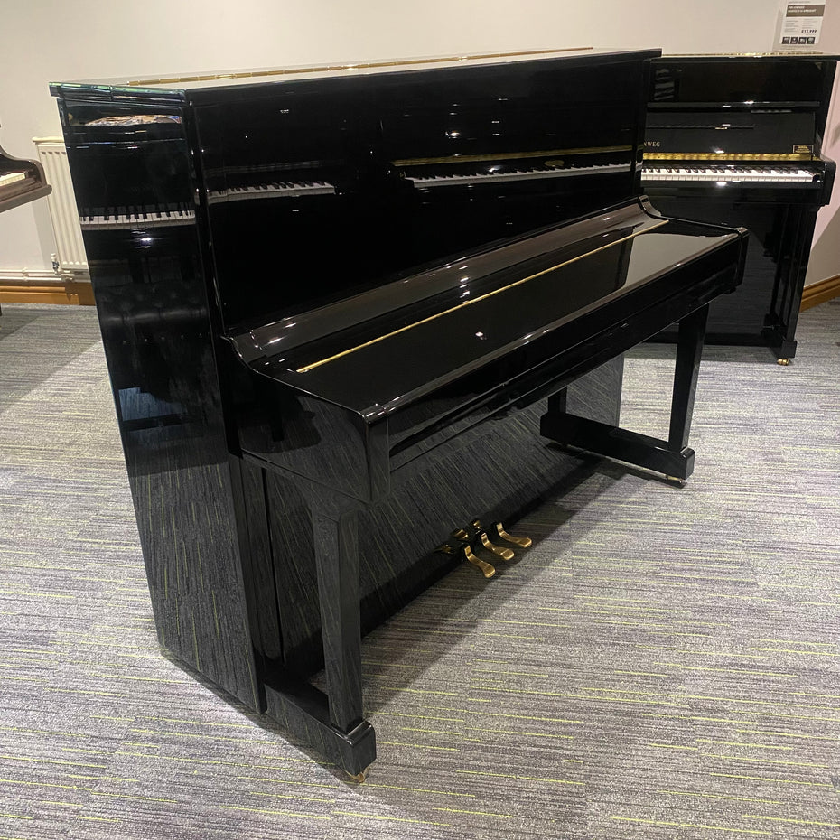 IK-2ND9974 - Pre-owned Steinway Essex EUP123 upright piano in polished ebony Default title