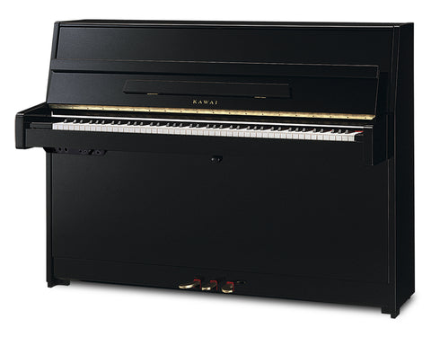 K-15-ATX3L-EP - Kawai K-15 ATX3L 'Anytime X3' Upright Piano Polished Ebony