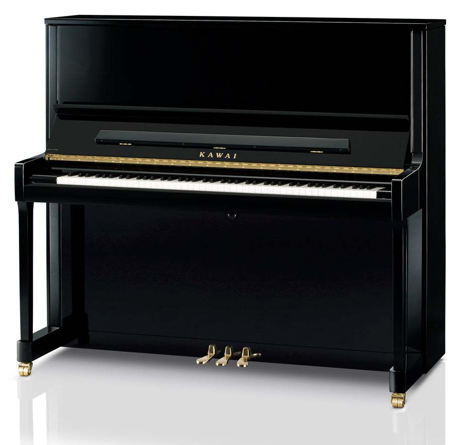 K-600-EP,K-600AS-EP - Kawai K-600 upright piano in polished ebony Standard model