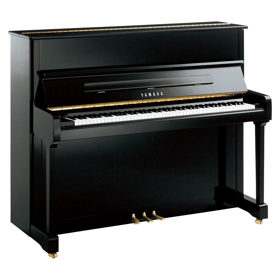 P121M - Yamaha P121 upright piano Polished Ebony