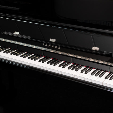 P121M,P121M-PEC,P121M-PWH,P121M-PWC - Yamaha P121 upright piano Polished Ebony