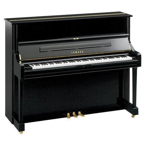 U1Q - Yamaha U1 upright piano Polished Ebony