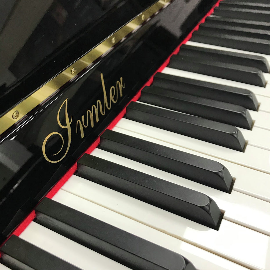 P118-PE - Irmler 'Studio' P118 upright piano in polished ebony Default title